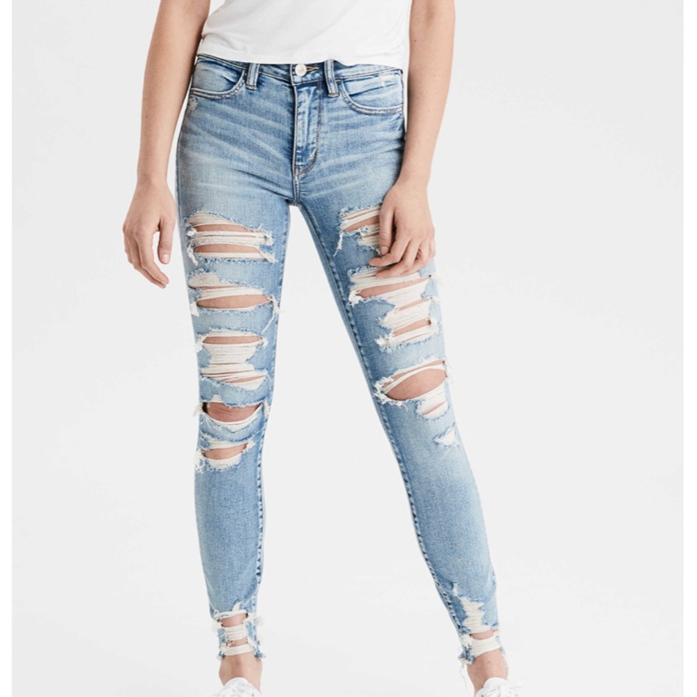 American Eagle high waisted jeggings